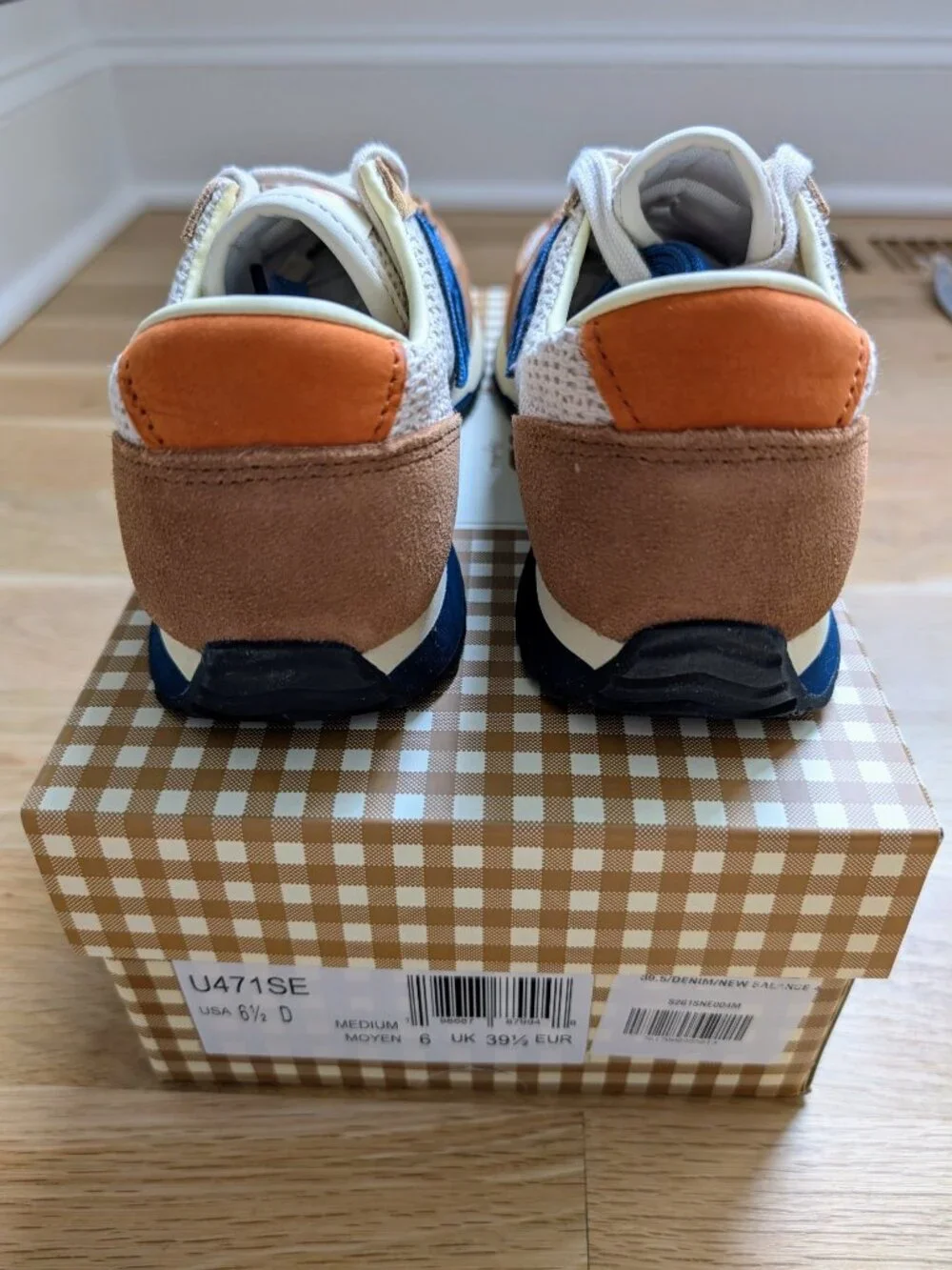Sézane x New Balance 471 Ecru Brown | NWT | US Men's 6.5 / Women's 8